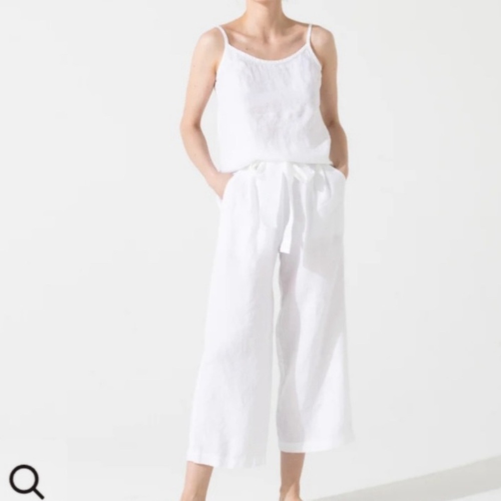 NotPerfectLinen Orleans pants in cornflower blue size S/M